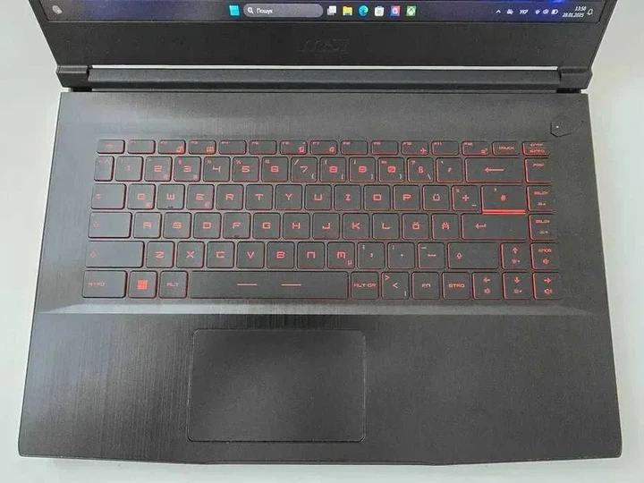 Ноутбук MSI GF63 Thin I5 9300H/GTX 1660TI/RAM 16GB/SSD 512GB/WIN 11 Б\В - Б/У - изображение 4