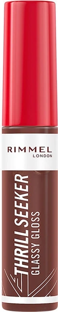 Błyszczyk do ust Rimmel Thrill Seeker Glassy Gloss 800 Chocolate Glaze 10 ml (3616305714497) - Zdjęcie 1 Błyszczyk do ust Rimmel Thrill Seeker Glassy Gloss 800 Chocolate Glaze 10 ml (3616305714497) - obraz 1