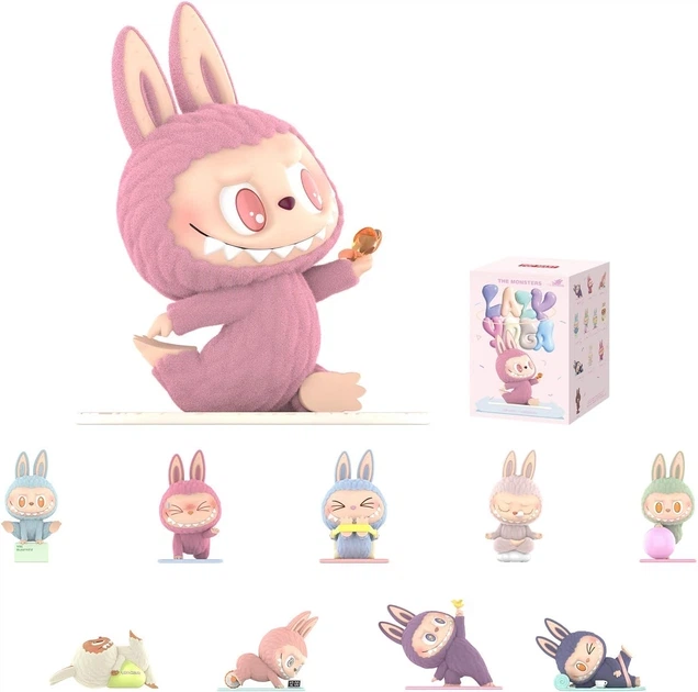 Фігурка Labubu Монстри Лінива Йога Blind Box The Monsters Lazy Yoga POP MART - изображение 2