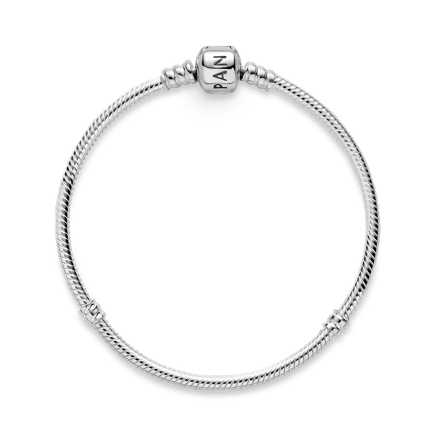 Серебряный браслет-змейка Pandora Moments Серебряный браслет Пандора змейка базовый 590702HV 16 18 - Фото 2 Серебряный браслет-змейка Pandora Moments Серебряный браслет Пандора змейка базовый 590702HV 16 18 - изображение 2