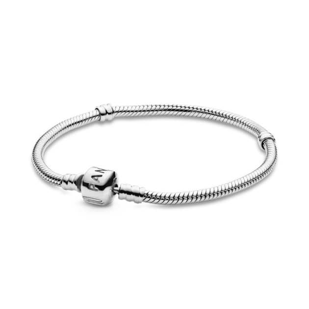 Серебряный браслет-змейка Pandora Moments Серебряный браслет Пандора змейка базовый 590702HV 16 20 - Фото 1 Серебряный браслет-змейка Pandora Moments Серебряный браслет Пандора змейка базовый 590702HV 16 20 - изображение 1