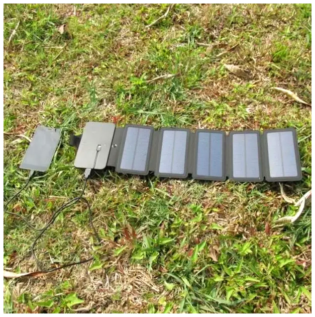 Зарядное устройство на солнечных батареях KERNUAP SunPower для смартфонов и портативных устройств мощностью 10 Вт - зображення 3