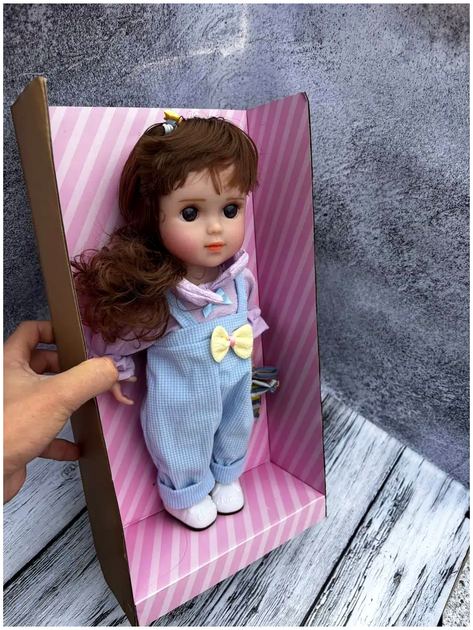 Лялька Chimi Doll 36 см силіконова реалістична для дітей і колекціонерів із модним одягом - Фото 8 Лялька Chimi Doll 36 см силіконова реалістична для дітей і колекціонерів із модним одягом - зображення 8