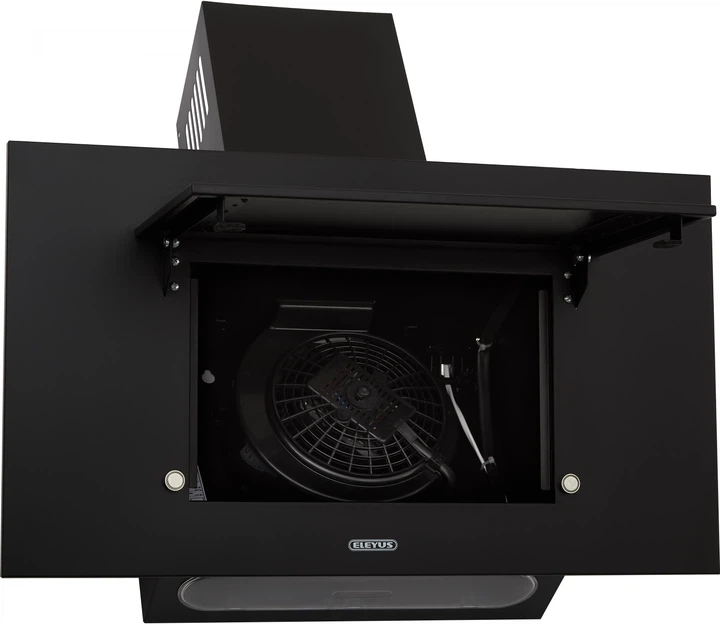 Витяжка кухонна ELEYUS VERTICAL 470 60 BL 135Вт, 60 см, 470 м³/год, вертикальна, чорна (витяжка ELEYUS, вертикальна) - изображение 3