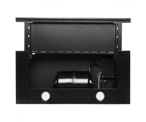 Витяжка кухонна ELEYUS Storm 700 50 BL 156Вт, 700 м³/год, телескопічна, чорна (витяжка ELEYUS, телескопічна) - изображение 2