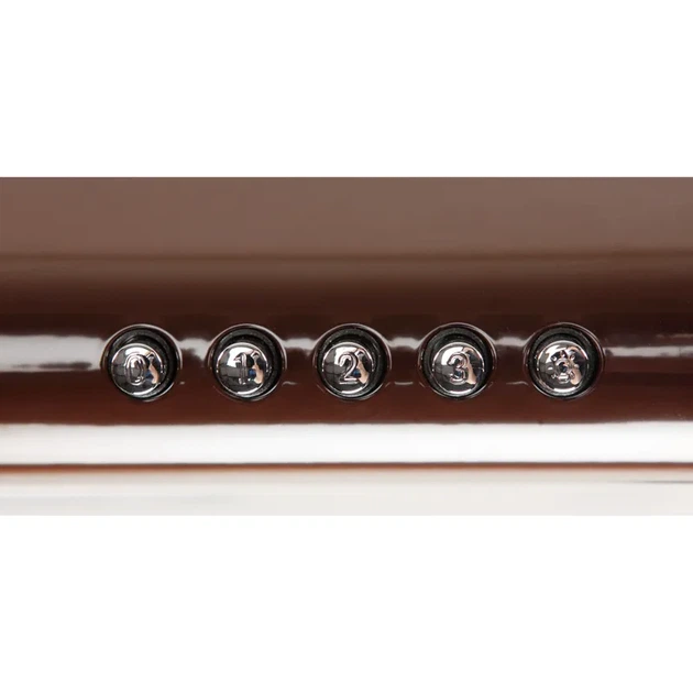 Витяжка кухонна ELEYUS Line I 60 BR 135Вт, 60 см, 380 м³/год, плоска, одномоторна, коричнева (витяжка ELEYUS, плоска) - изображение 7