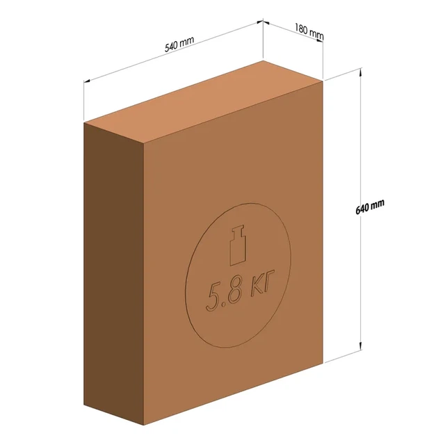 Витяжка кухонна ELEYUS Line I 60 BR 135Вт, 60 см, 380 м³/год, плоска, одномоторна, коричнева (витяжка ELEYUS, плоска) - изображение 11