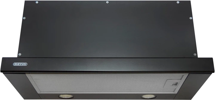Витяжка кухонна ELEYUS Storm 1200 LED SMD 60 BL 226Вт, 1200 м³/год, телескопічна, чорна (витяжка ELEYUS, телескопічна) - изображение 3