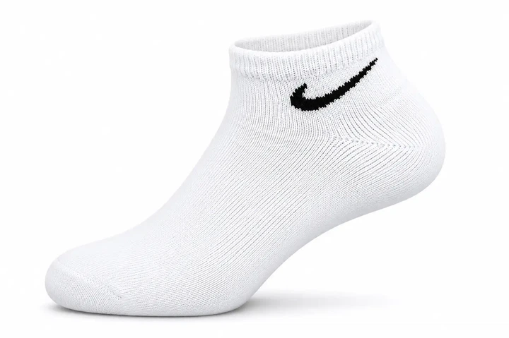 Шкарпетки Nike короткі білі 30 пар розмір 36-39 спортивні шкарпетки під кросівки для тренувань, прогулянок - зображення 6