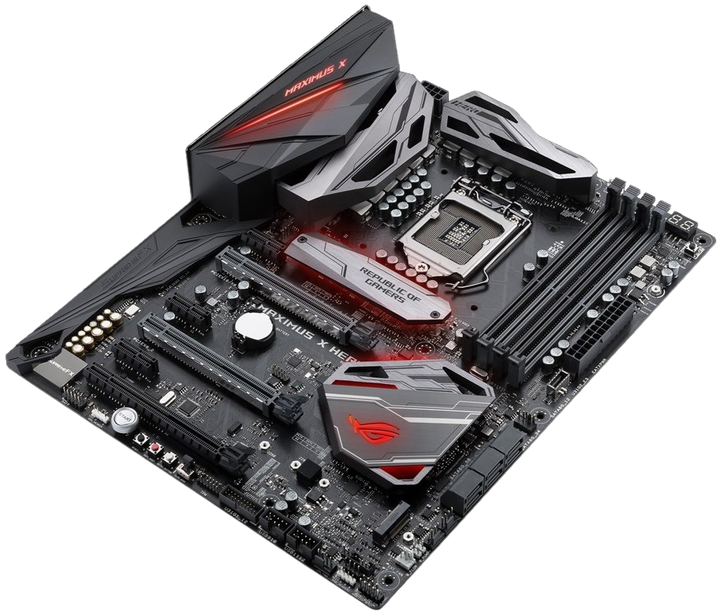 Материнська плата Asus Z370 ROG Maximus X Hero Wi-Fi AC LGA 1151v2 (ROG MAXIMUS X HERO (WI-FI AC)) Б/В - зображення 2