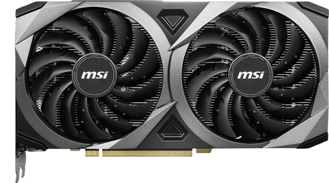 Відеокарта GeForce RTX 3070 8GB MSI Ventus 2X OC (RTX 3070 VENTUS 2X OC) Б/В - Фото 2 Відеокарта GeForce RTX 3070 8GB MSI Ventus 2X OC (RTX 3070 VENTUS 2X OC) Б/В - изображение 2
