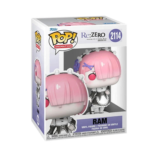 Ігрова фігурка FUNKO POP! серії "Re:ZERO" - РАМ - Фото 1 Ігрова фігурка FUNKO POP! серії "Re:ZERO" - РАМ - изображение 1
