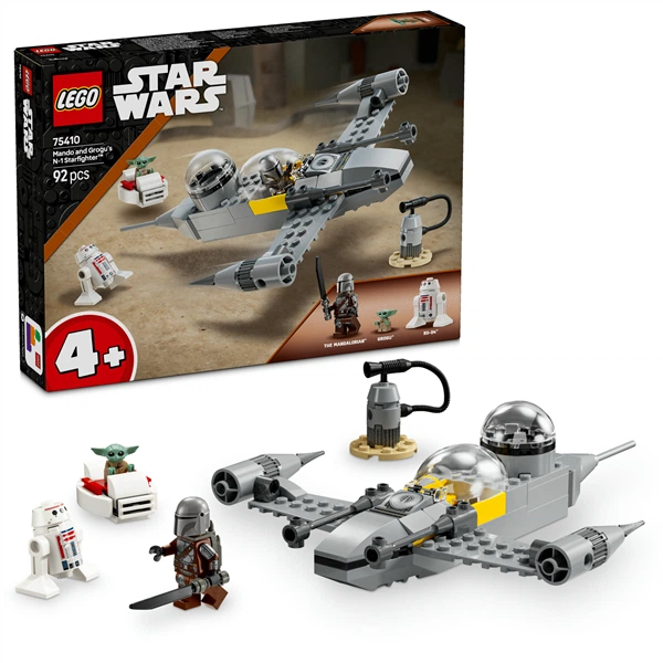 Конструктор LEGO Star Wars Зоряний винищувач N-1 Мандо й Ґроґу 92 деталі (75410) - изображение 2