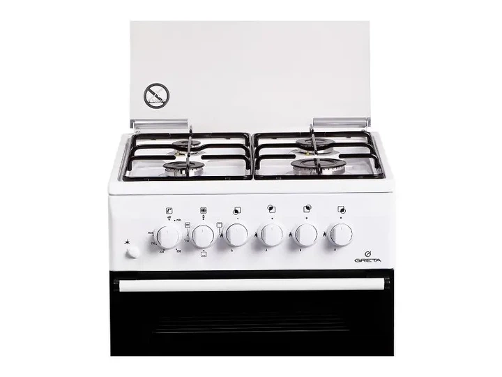 Плита комбінована Greta 1470-GE-01A WH білий (GE 5702 MG 28 (W)) - изображение 4
