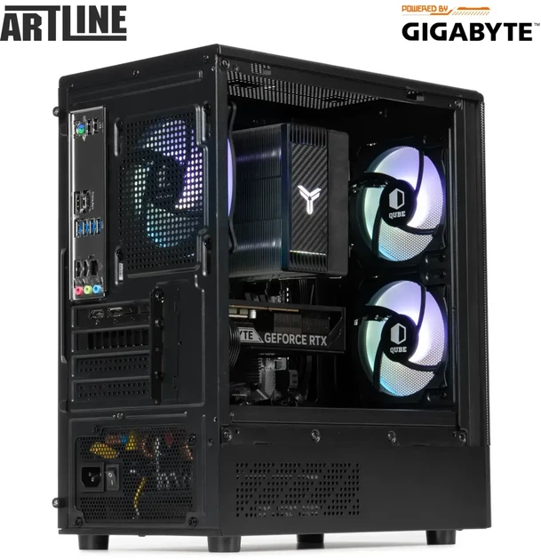 Компьютер ARTLINE Gaming X49 Powered by Gigabyte (X49v90) AMD Ryzen 5 5600 / RAM 16 ГБ / SSD 1 ТБ / nVidia GeForce RTX 5060 Ti, 8 ГБ - изображение 13
