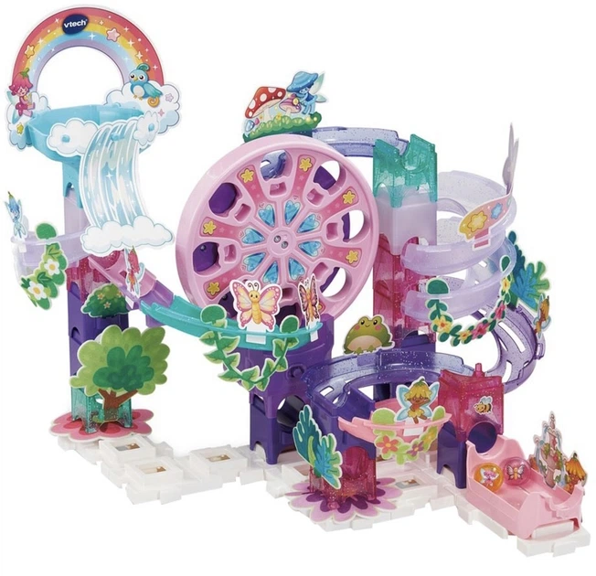 Інтерактивний трек-конструктор VTech Marble Rush - Fairy Garden Set M500 E зі світловими та звуковими ефектами (580204) (3417765802041) - зображення 2