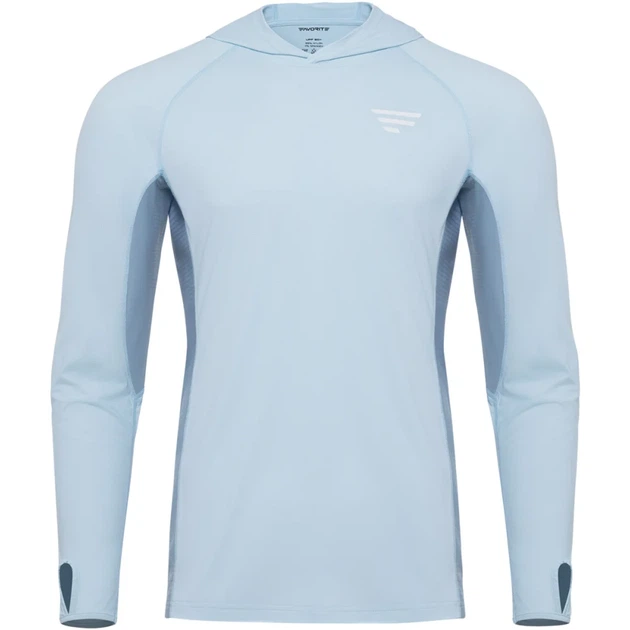 Реглан Favorite Hooded Jersey Basic XXL Sun protect Light Blue - Фото 1 Реглан Favorite Hooded Jersey Basic XXL Sun protect Light Blue - изображение 1