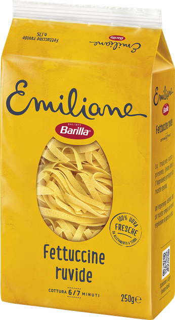 Макароны Barilla Emiliane Fettuccine Фетучине с яйцом 250 г (8076809514767) - изображение 2