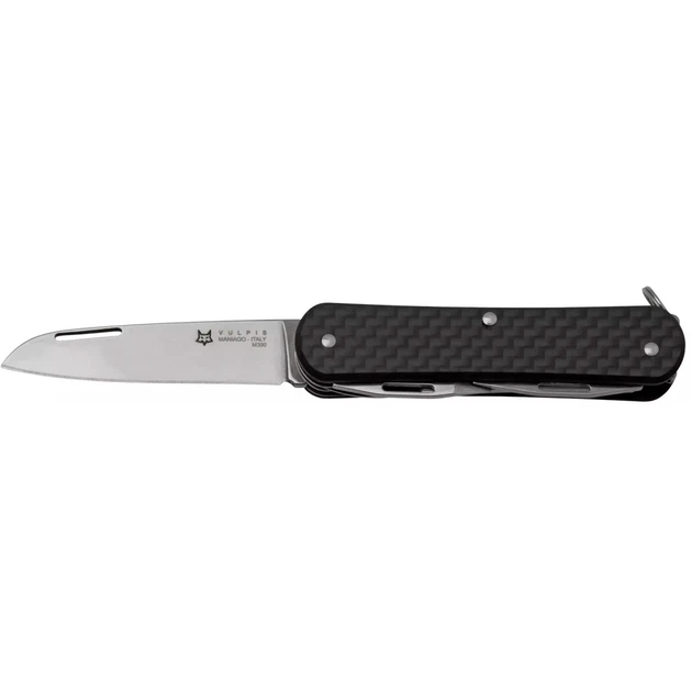Ніж багатофункціональний Fox Vulpis CF Black. 4 інструменти - зображення 2