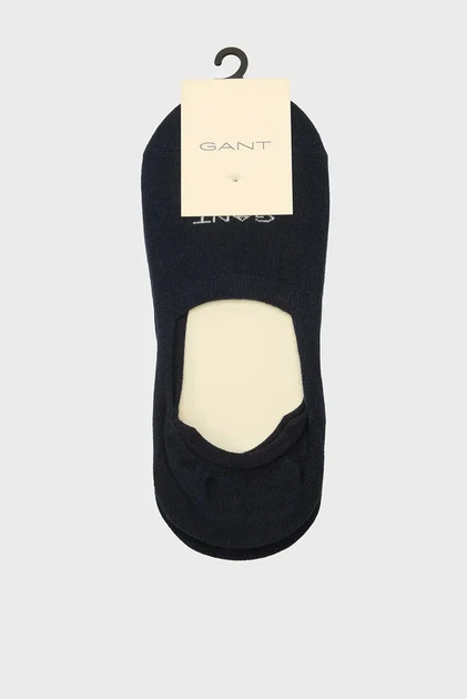 Чоловічі темно-сині сліди (2 пари) INVISIBLE SOCKS 2 PACK Gant 43-45 9960257 - Фото 1 Чоловічі темно-сині сліди (2 пари) INVISIBLE SOCKS 2 PACK Gant 43-45 9960257 - зображення 1