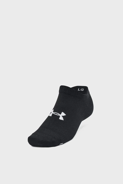 Шкарпетки (6 пар) UA Essential No Show Under Armour XL 1382611-002 - изображение 2