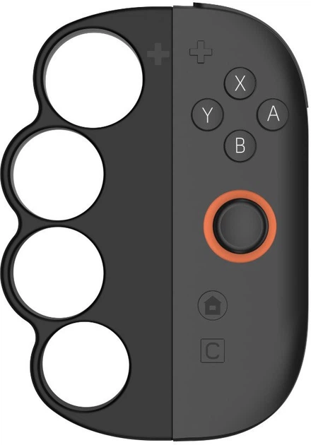 Uchwyt Yaxo na Joy-Con Boxing Set do NS/NS2 Techno Black (YGBSJCH01B) - Zdjęcie 2 Uchwyt Yaxo na Joy-Con Boxing Set do NS/NS2 Techno Black (YGBSJCH01B) - obraz 2