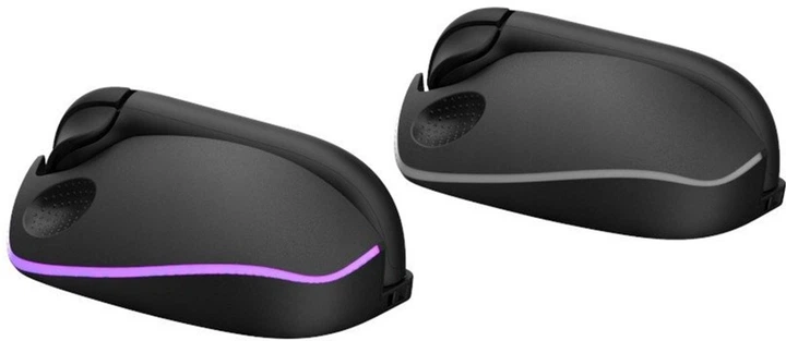 Uchwyt Yaxo na Joy-Con Mouse Pro Set do NS/NS2 Techno Black (YGMPSJCH01B) - obraz 2
