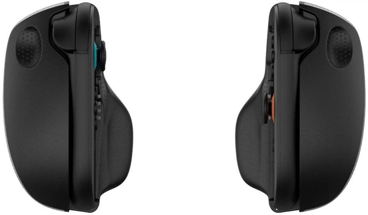 Uchwyt Yaxo na Joy-Con Mouse Pro Set do NS/NS2 Techno Black (YGMPSJCH01B) - obraz 4