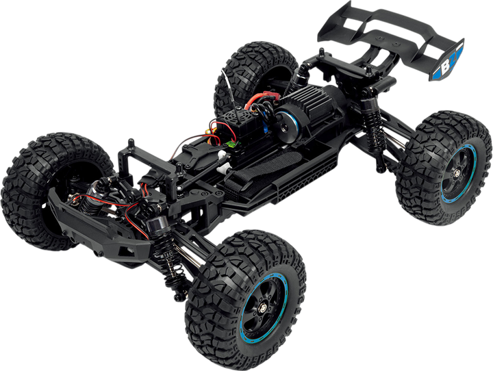 Samochód zdalnie sterowany BlackZon Smyter DT Turbo 1/12 4WD 3S Brushless Niebieski 540254 (5700135402544) - obraz 2