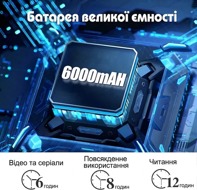 Детский планшет 10.1" PRITOM M10 2/64Gb 4 ядра Android 13 6000 mAh Голубой (102002655) - Фото 4 Детский планшет 10.1" PRITOM M10 2/64Gb 4 ядра Android 13 6000 mAh Голубой (102002655) - изображение 4