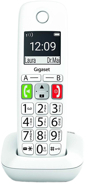 Telefon stacjonarny Gigaset E290 White (S30852-H2901-D202) - obraz 2