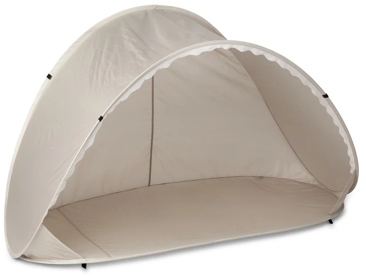 Namiot plażowy dla dzieci Vanilla Copenhagen Pop-Up Family Oyster Grey 80 x 180 x 100 cm (5710098006086) - Zdjęcie 1 Namiot plażowy dla dzieci Vanilla Copenhagen Pop-Up Family Oyster Grey 80 x 180 x 100 cm (5710098006086) - obraz 1