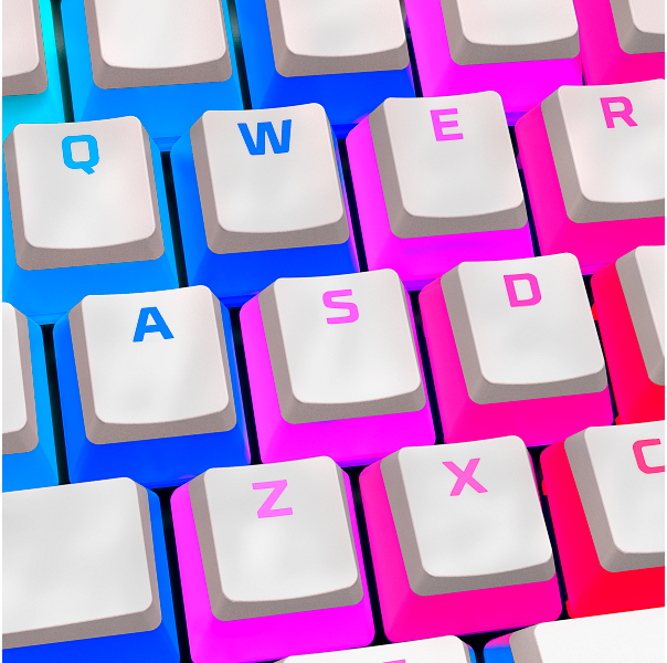 Klawisze HyperX Pudding Full key Set White (4P5P5AA#ABA) - obraz 2