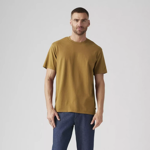 Мужская футболка Levi's , горчичный цвет, размер L (A33280113) - Фото 2 Мужская футболка Levi's , горчичный цвет, размер L (A33280113) - изображение 2