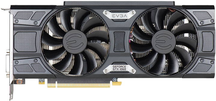 Відеокарта GeForce GTX 1060 6GB EVGA SSC Gaming ACX 3.0 (06G-P4-6267-KR) Б/В - зображення 2