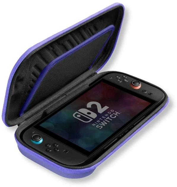 Etui Yaxo Tahoe Cool Edition do Nintendo Switch/Nintendo Switch 2 Blueberry Purple (YGTCECCC02PR) - obraz 3