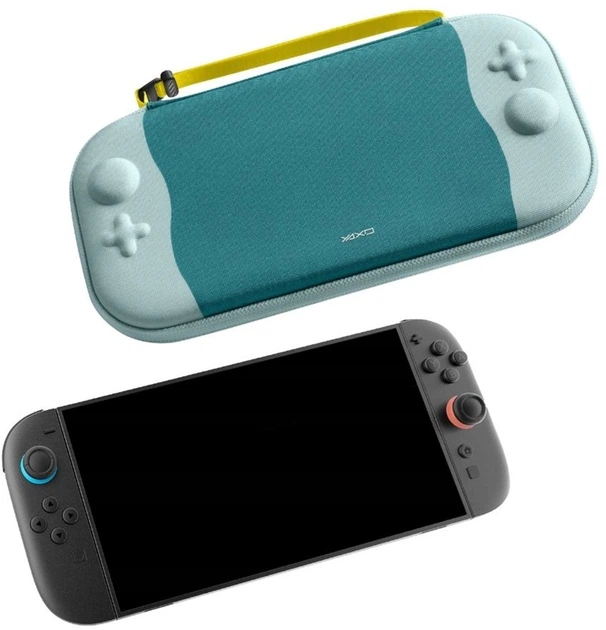 Etui Yaxo Tahoe Cool Edition do Nintendo Switch/Nintendo Switch 2 Mint Blue (YGTCECCC01BL) - Zdjęcie 2 Etui Yaxo Tahoe Cool Edition do Nintendo Switch/Nintendo Switch 2 Mint Blue (YGTCECCC01BL) - obraz 2