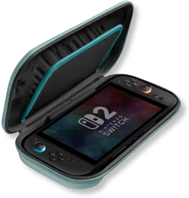 Etui Yaxo Tahoe Cool Edition do Nintendo Switch/Nintendo Switch 2 Mint Blue (YGTCECCC01BL) - Zdjęcie 6 Etui Yaxo Tahoe Cool Edition do Nintendo Switch/Nintendo Switch 2 Mint Blue (YGTCECCC01BL) - obraz 6