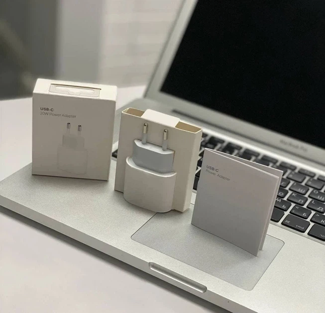 Блок заряджання Type-C 20W Зарядний пристрій 20 Вт для Apple iPhone - зображення 5