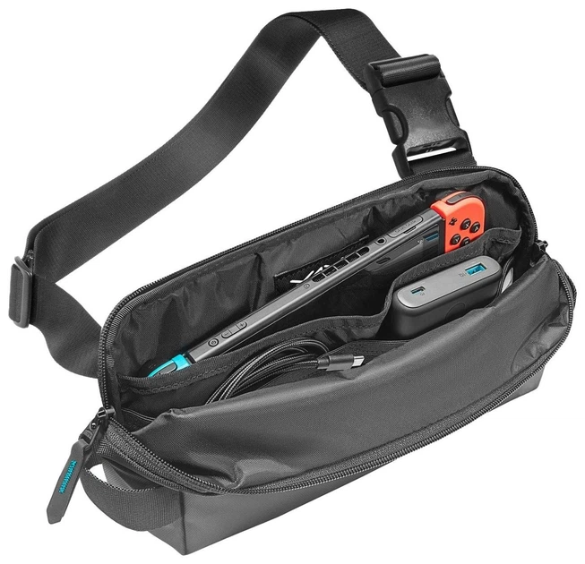 Torba Yaxo Kaddo do Nintendo Switch/Nintendo Switch 2 Stone Gray (YGKBCC01GY) - obraz 3