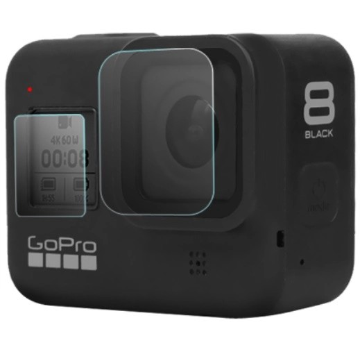 Защитное стекло для линзы и дисплея GoPro Hero 8 Black - Фото 3 Защитное стекло для линзы и дисплея GoPro Hero 8 Black - изображение 3