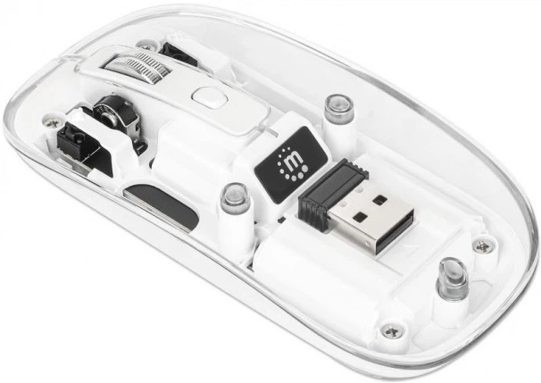 Миша бездротова Manhattan MH Transparent 4D mouse (MANHATTAN_190275) - зображення 3