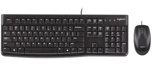 Комплект Logitech MK120, Black, USB (920-002563) - Фото 1 Комплект Logitech MK120, Black, USB (920-002563) - изображение 1
