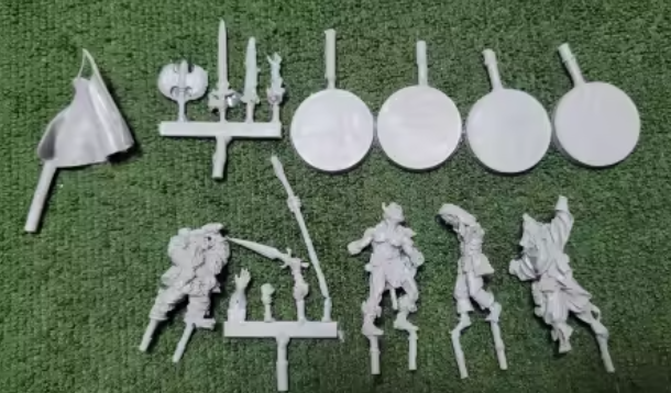 Фігурка DIY war hammer Resin GK VicioLitchmyre Dungeon Модель Іграшка 3-4 см 4 штуки комплект - Фото 4 Фігурка DIY war hammer Resin GK VicioLitchmyre Dungeon Модель Іграшка 3-4 см 4 штуки комплект - изображение 4