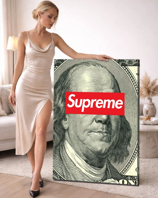 Грошова картина для офісу - Ben Franklin Supreme - 30х40 см - Фото 5 Грошова картина для офісу - Ben Franklin Supreme - 30х40 см - зображення 5