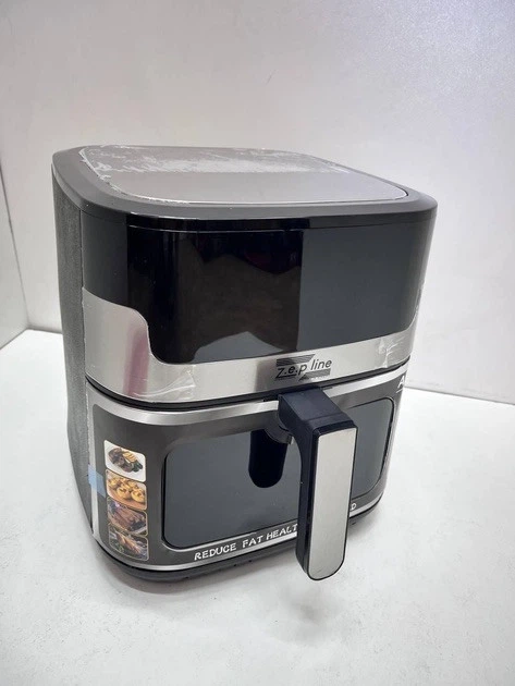 Аэрофритюрница Zepline ZP-109A 12 л 4200 Вт сенсорная с двумя ТЭНами - изображение 2