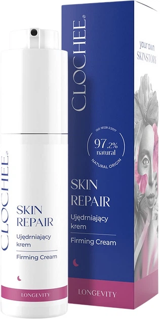 Krem do twarzy Clochee Skin Repair ujedrniajacy 50 ml (5901632731179) - obraz 2