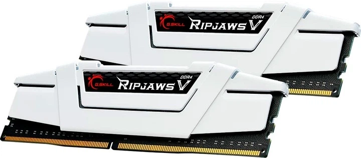 Оперативная память G.Skill DDR4-3600 32768MB PC4-28800 (Kit of 2x16384MB) Ripjaws V White (F4-3600C18D-32GVW) - изображение 2