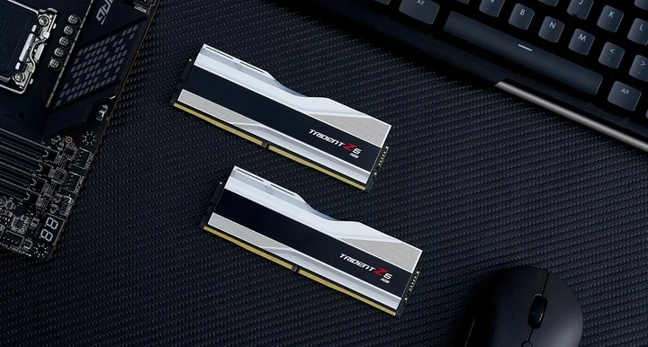 Оперативная память G.Skill DDR5-6000 65536MB PC5-48000 (Kit of 2x32768MB) Trident Z5 RGB Silver (F5-6000J3238G32GX2-TZ5RS) - Фото 6 Оперативная память G.Skill DDR5-6000 65536MB PC5-48000 (Kit of 2x32768MB) Trident Z5 RGB Silver (F5-6000J3238G32GX2-TZ5RS) - изображение 6