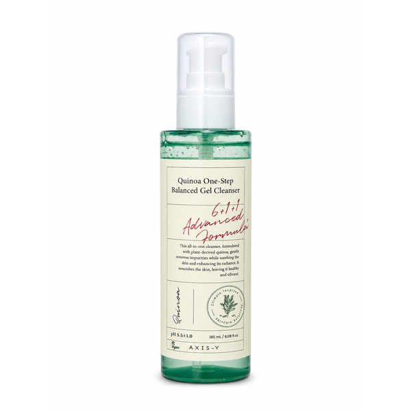Гель Axis-Y Quinoa One-Step Balanced Gel Cleanser заспокійливий для вмивання 180 мл - Фото 7 Гель Axis-Y Quinoa One-Step Balanced Gel Cleanser заспокійливий для вмивання 180 мл - зображення 7